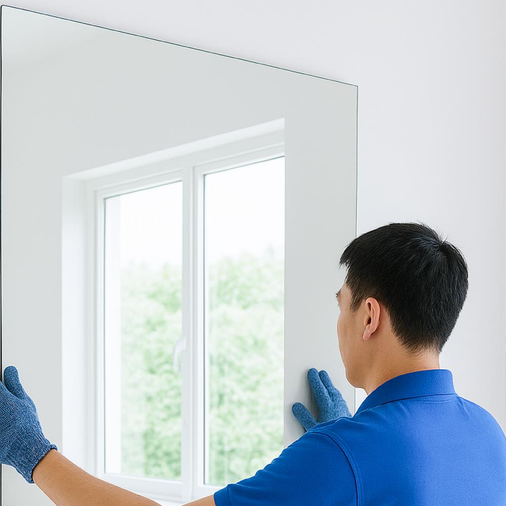 ติดตั้งกระจกเงาขนาดเส้นรอบรูป 350-600 ซม.