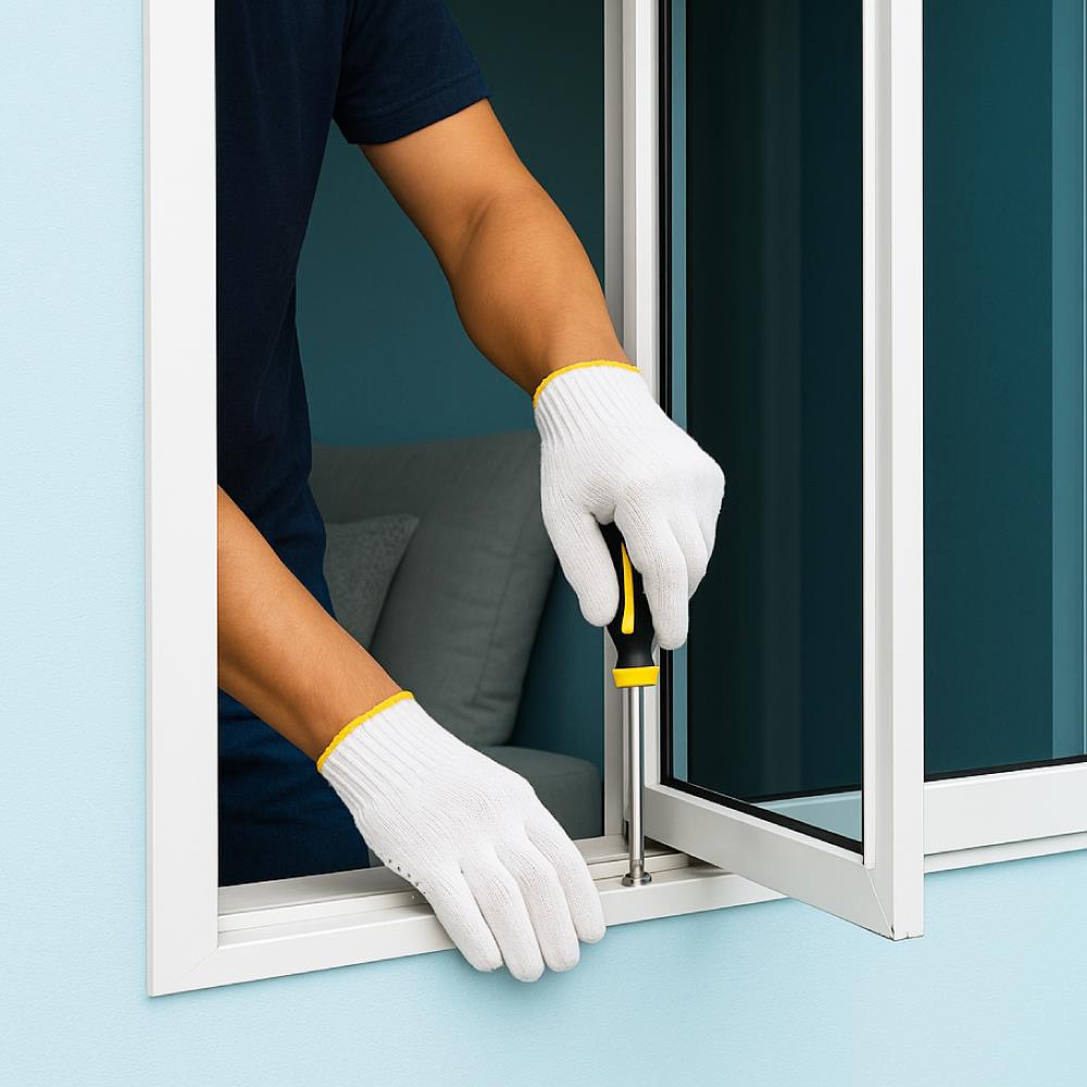 ติดตั้งหน้าต่าง (สูง<1.20 ม.xก.<1.10 ม.)