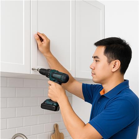 ติดตั้งตู้แขวนหรือหน้าบาน ขนาด <100 ซม. SP_0