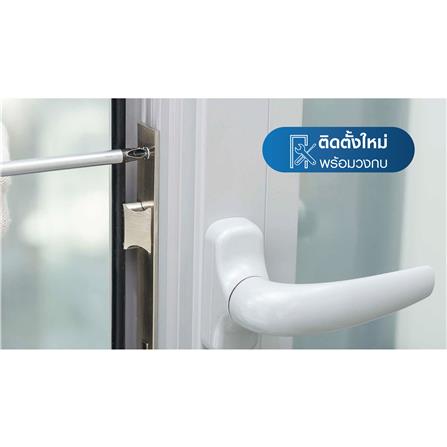 ติดตั้งบานประตู PVC-ไม้เทียม พร้อมวงกบ SP_0