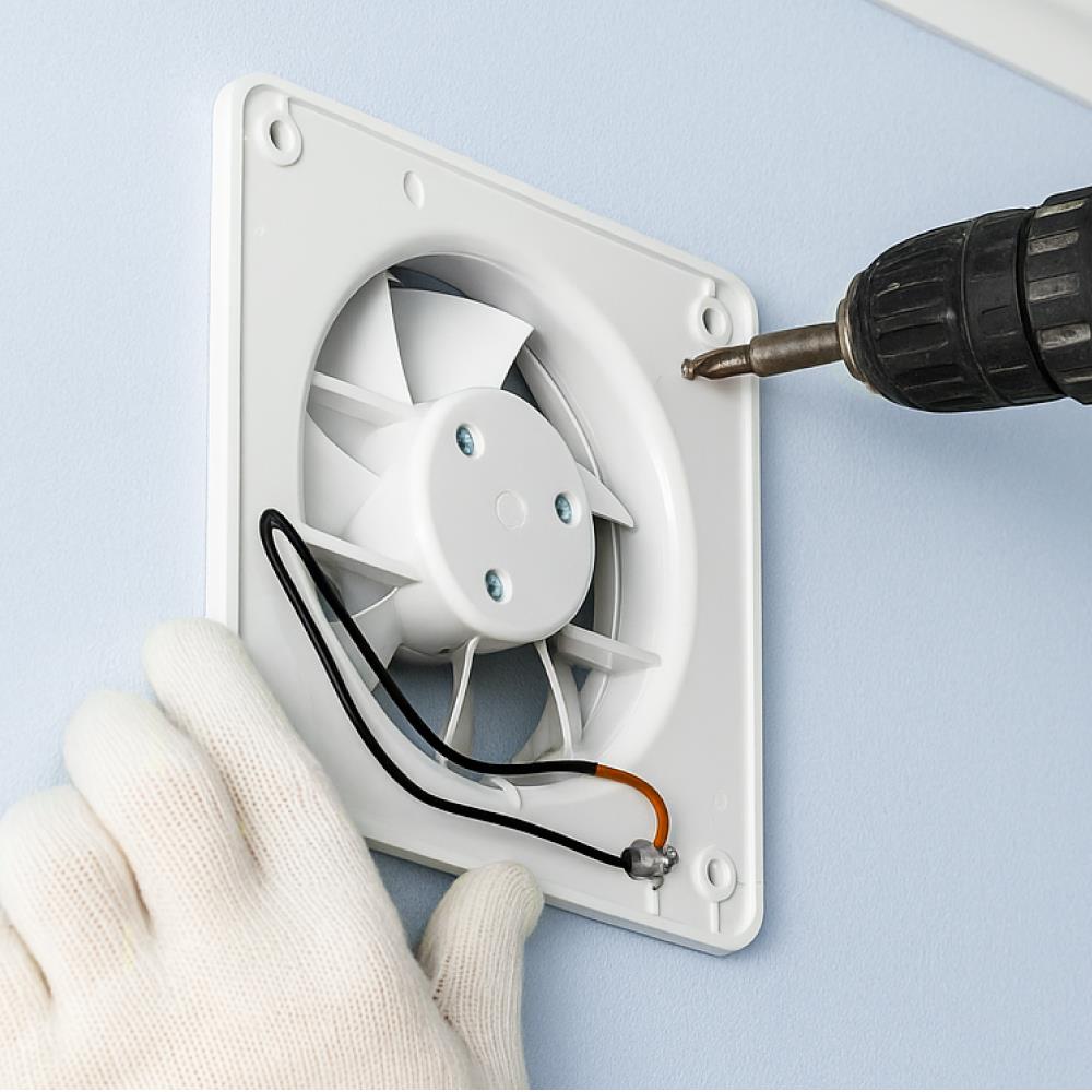 ติดตั้งพัดลมดูดอากาศผนัง SP