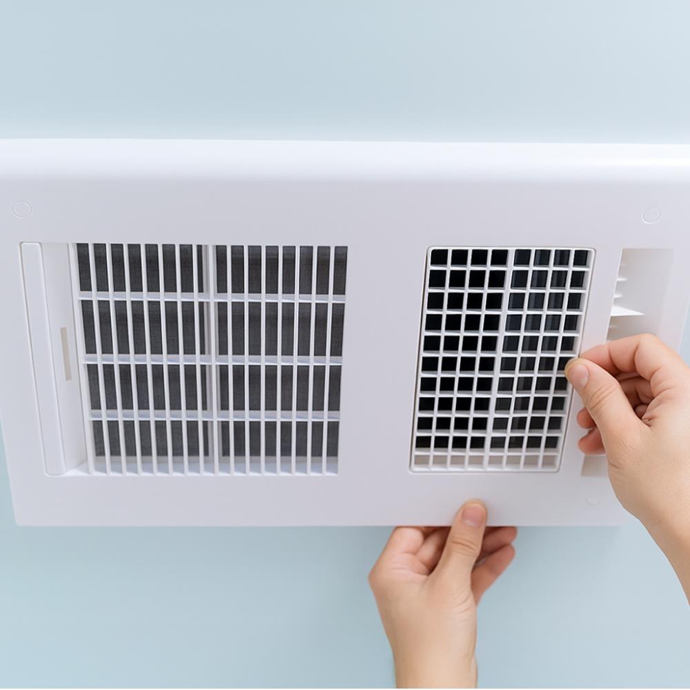 ติดตั้งพัดลมดูดอากาศเพดาน SP