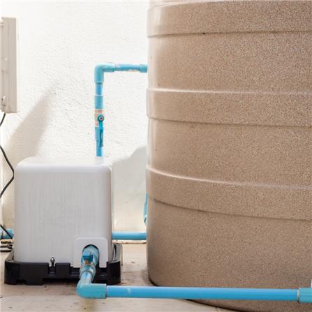 ติดตั้งปั๊มและแท้งค์น้ำ พร้อมเดินระบบน้ำไฟ SP_0