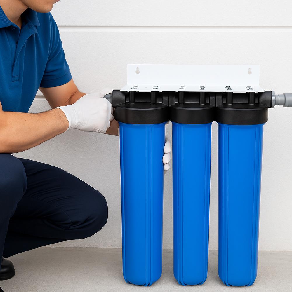 ติดตั้งเครื่องกรองน้ำใช้ Big Blue