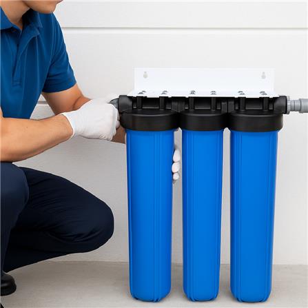 ติดตั้งเครื่องกรองน้ำใช้ Big Blue_0