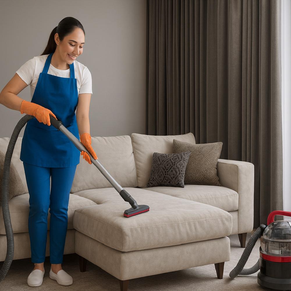 ทำความสะอาดโซฟาไม่เกิน 3 ที่นั่ง