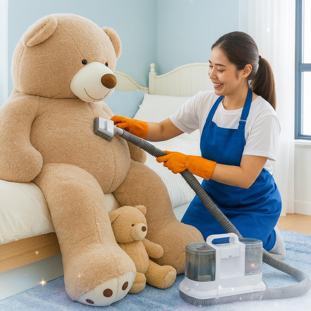 ทำความสะอาดตุ๊กตาขนาด 251 ซม. ขึ้นไป