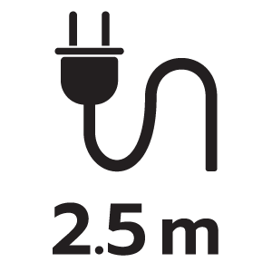 ความยาวสาย 2.5 เมตร