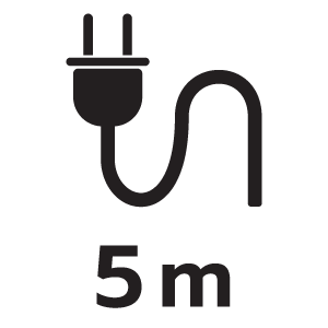 ความยาวสาย 5 เมตร