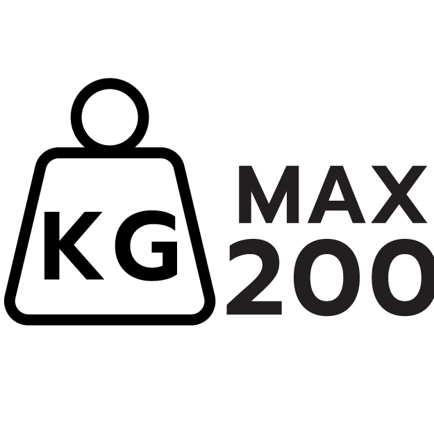 รับน้ำหนักสูงสุด 200 กก.