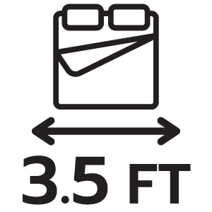 ขนาด 3.5FT ฟุต