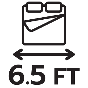 ขนาด 6.5FT ฟุต