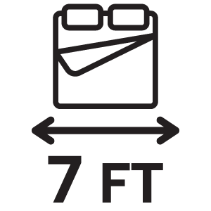 ขนาด 7FT ฟุต