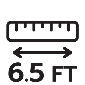 ขนาดสินค้า 6.5FT