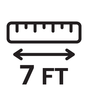 ขนาดสินค้า 7FT