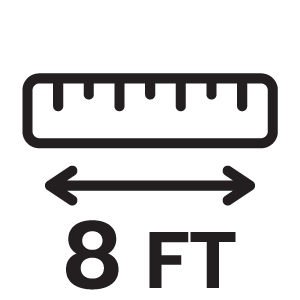 ขนาดสินค้า 8FT