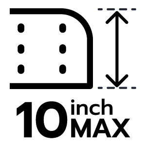 ที่นอนหนาไม่เกิน 10-INCH
