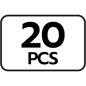 จำนวน 20 ชิ้น