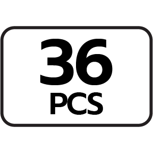 จำนวน 36 ชิ้น