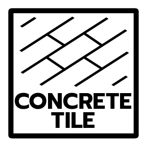 วัสดุหลัก กระเบื้องคอนกรีต