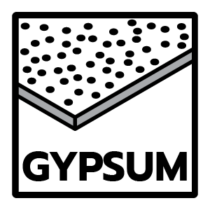 วัสดุหลัก ยิปซัม