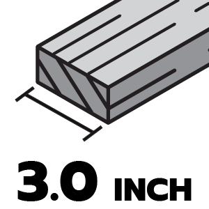 หน้ากว้าง 3.0 นิ้ว