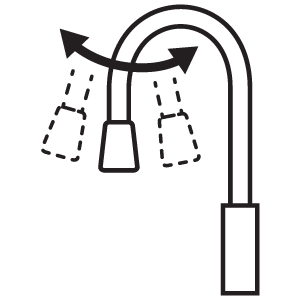 ประเภทคอก๊อกซิงค์ คอยืดดัดได้