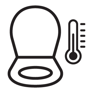 ปรับอุณหภูมิฝารองนั่ง