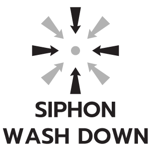 ระบบชำระล้าง SIPHON WASH DOWN