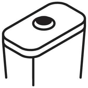 ลักษณะการกด กดบน