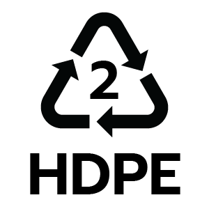วัสดุหลัก พลาสติก HDPE