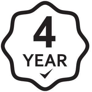 การรับประกัน 4 ปี