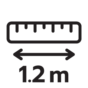 ความยาว 1.2 เมตร