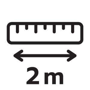 ความยาว 2 เมตร