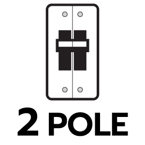 ชนิดเบรกเกอร์ 2โพล