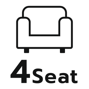 จำนวนที่นั่ง 4 ที่นั่ง