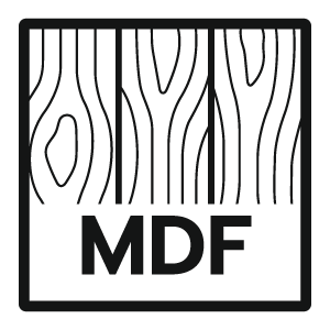 วัสดุหน้าโต๊ะ ไม้ MDF