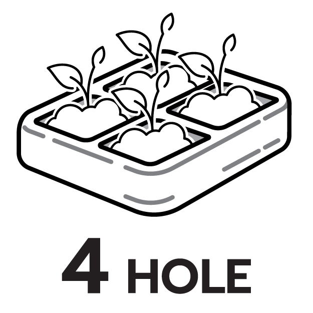 จำนวน 4 หลุม