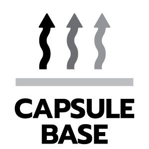 ก้นภาชนะ มีแผ่นกระจายความร้อน