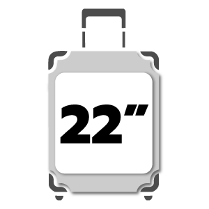 ขนาดสินค้า 22 นิ้ว