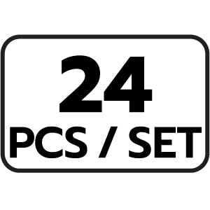 จำนวนชิ้น/ชุด 24