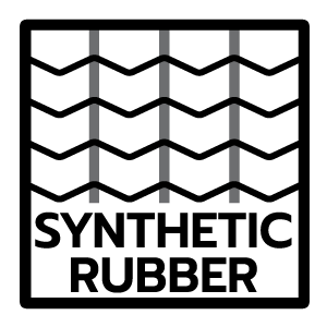 วัสดุหลัก ยางสังเคราะห์