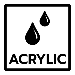 วัสดุหลัก อะคริลิก