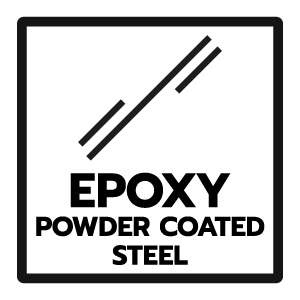วัสดุหลัก เหล็กพ่น EPOXY