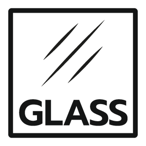 วัสดุหลัก แก้ว