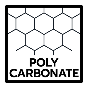 วัสดุหลัก โพลีคาร์บอเนต