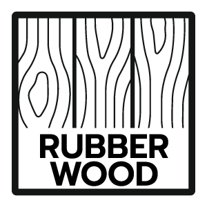 วัสดุหลัก ไม้ยางพารา