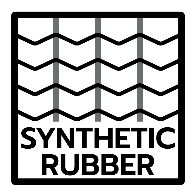 วัสดุหลัก ยางสังเคราะห์