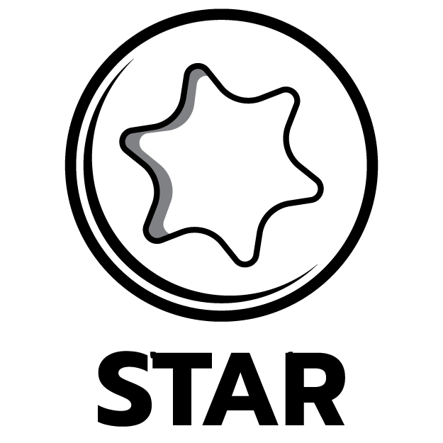 แบบหัว ดาว