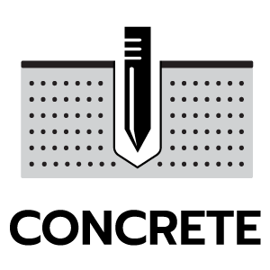 การใช้งาน งานคอนกรีต